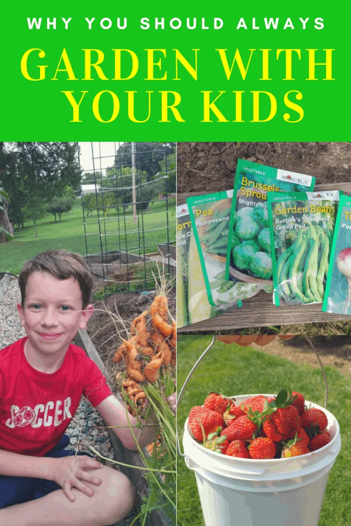 plant a garden with your kids