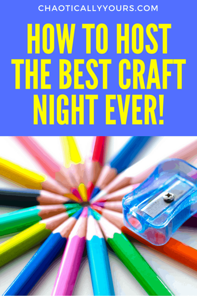 Enjoy ladies night out by setting up a group craft party with your closest friends!
