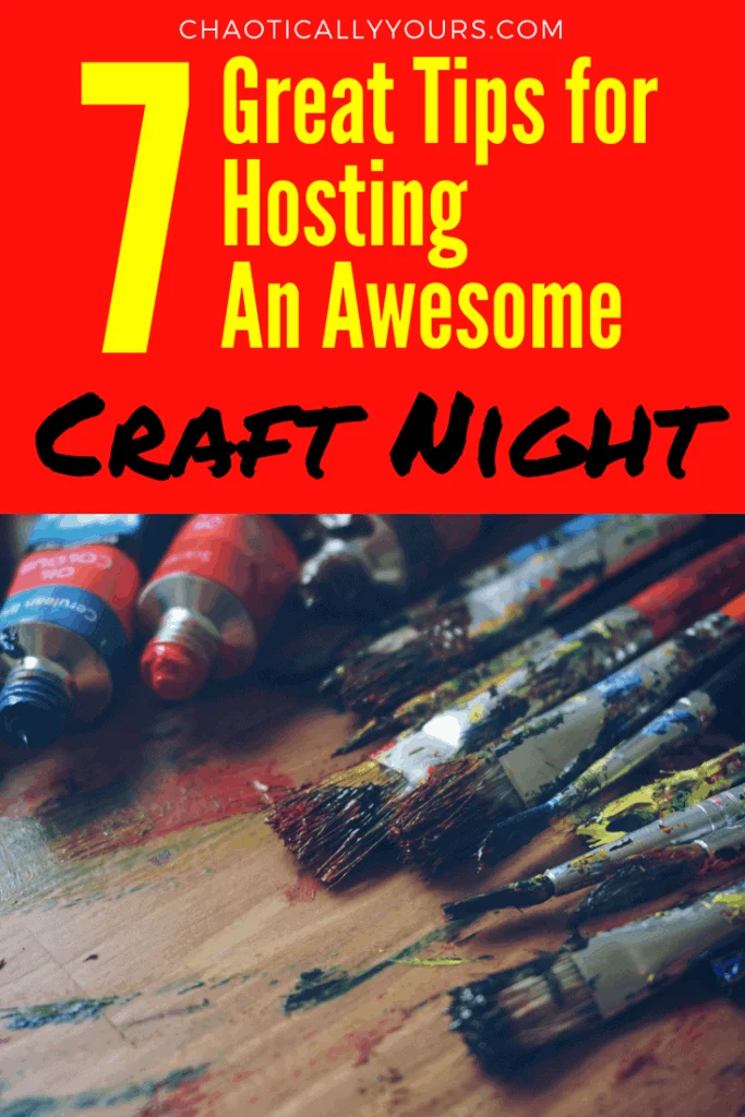 Have an awesome craft night with these great tips