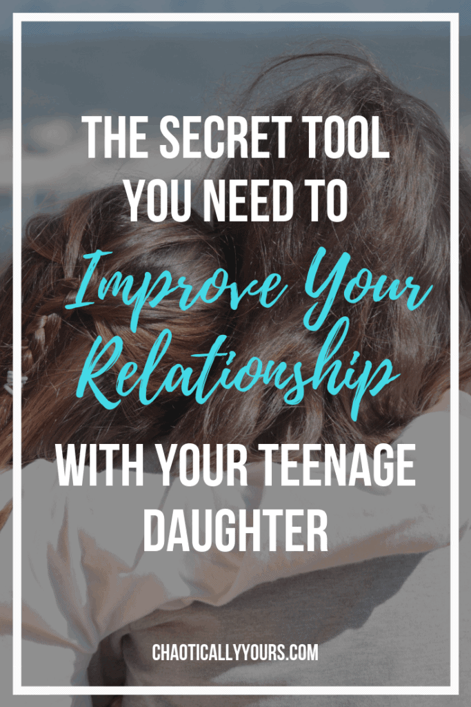 Parenting teenagers is TOUGH! Check out the secret weapon that I use to make sure I stay close to my teenage daughter!