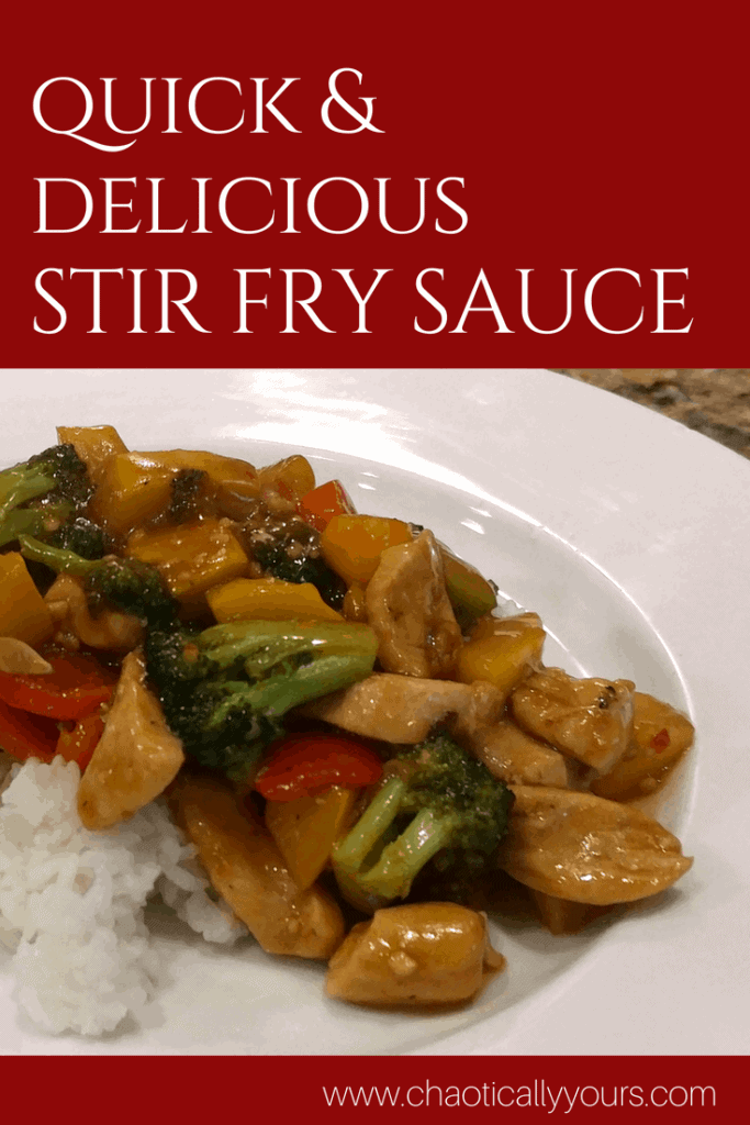 Stir Fry Sauce Pin