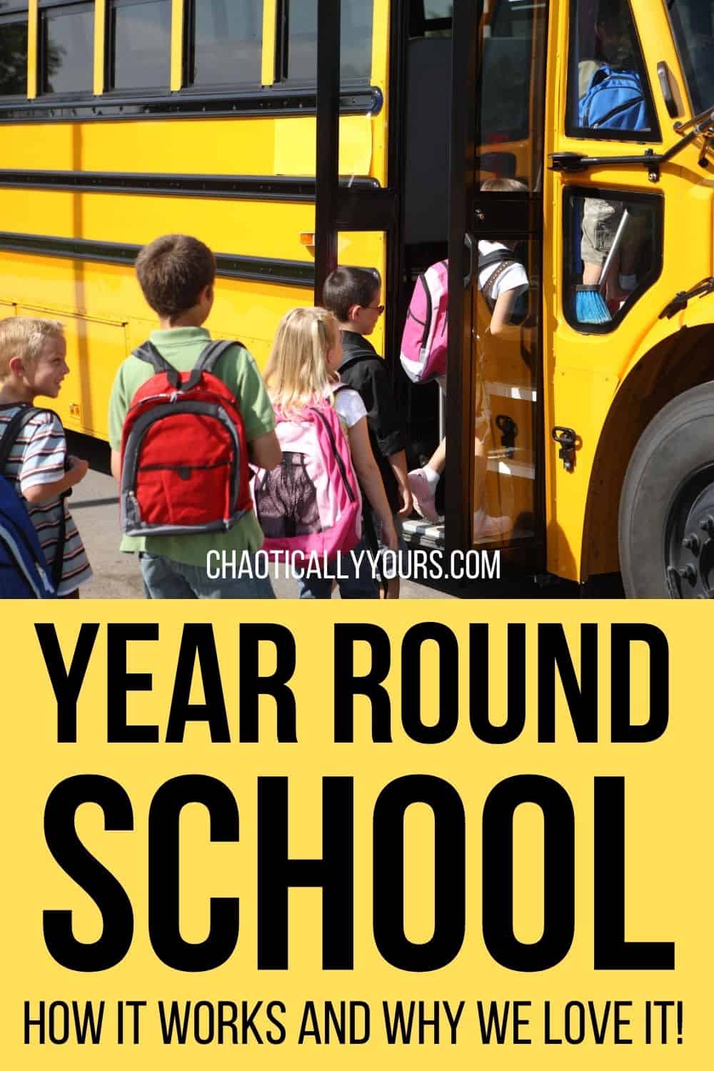 Year Round School How It Works and Why It's Awesome! Chaotically Yours