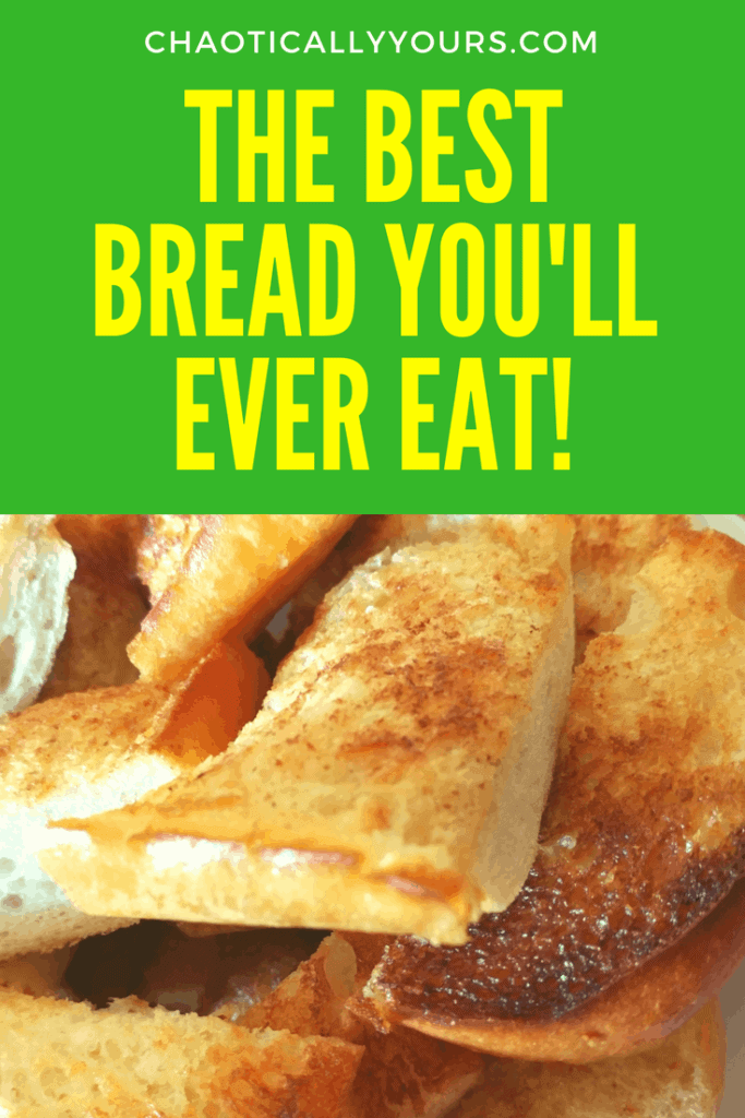 This bread is unreal! Just two simple ingredients make this easy alternative to garlic bread. 