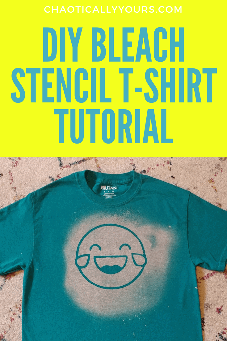DIY Bleach Stencil T-shirts: Make Your Own Awesome Shirts ...