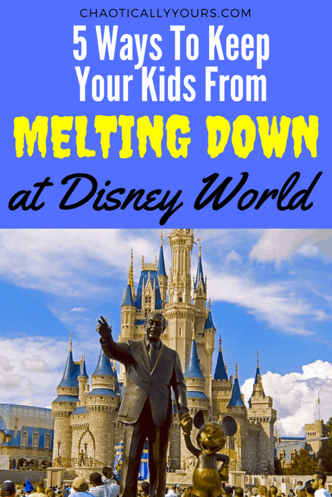 Disney is stressful, even for kids! Prevent chaos by following these simple tips!
