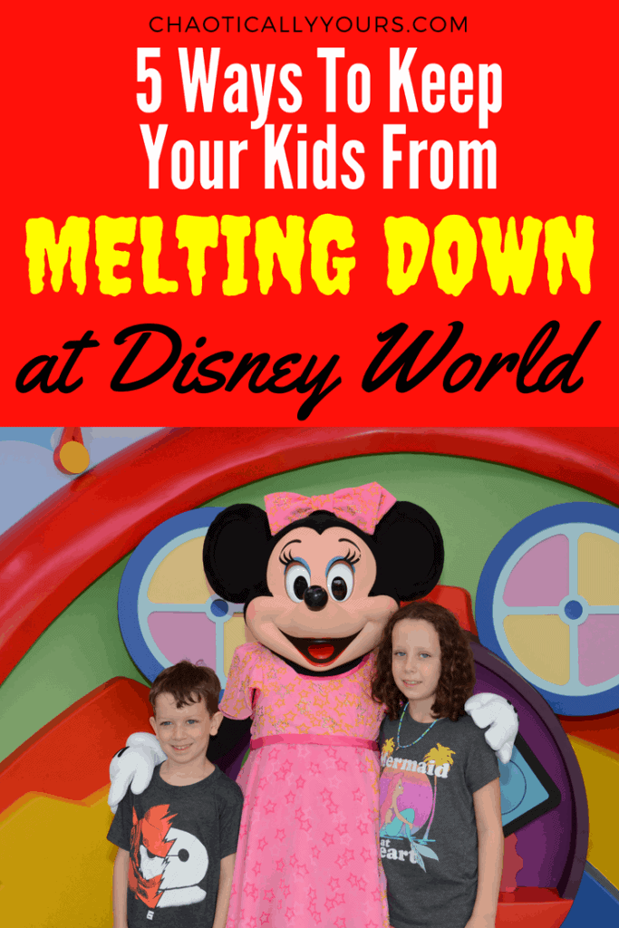 Prevent meltdowns with these simple tips for your Disney Trip