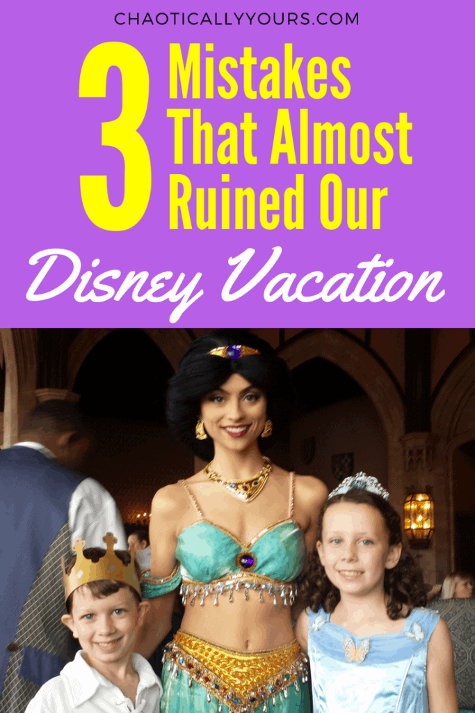 Don't ruin your Disney Vacation by making any of these mistakes!