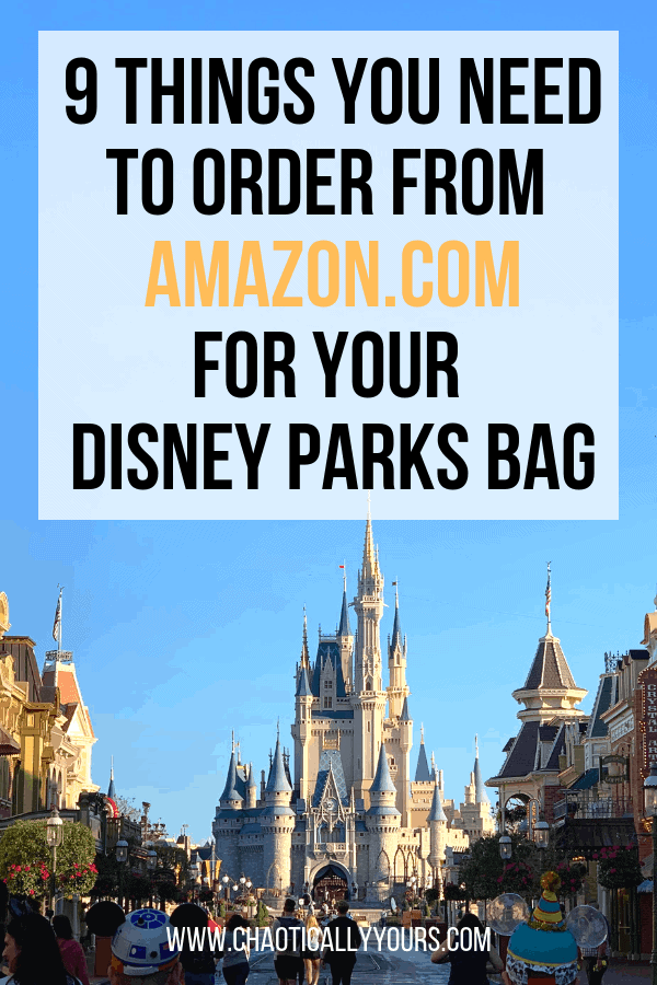 Order These Things To Pack the Perfect Disney World Bag