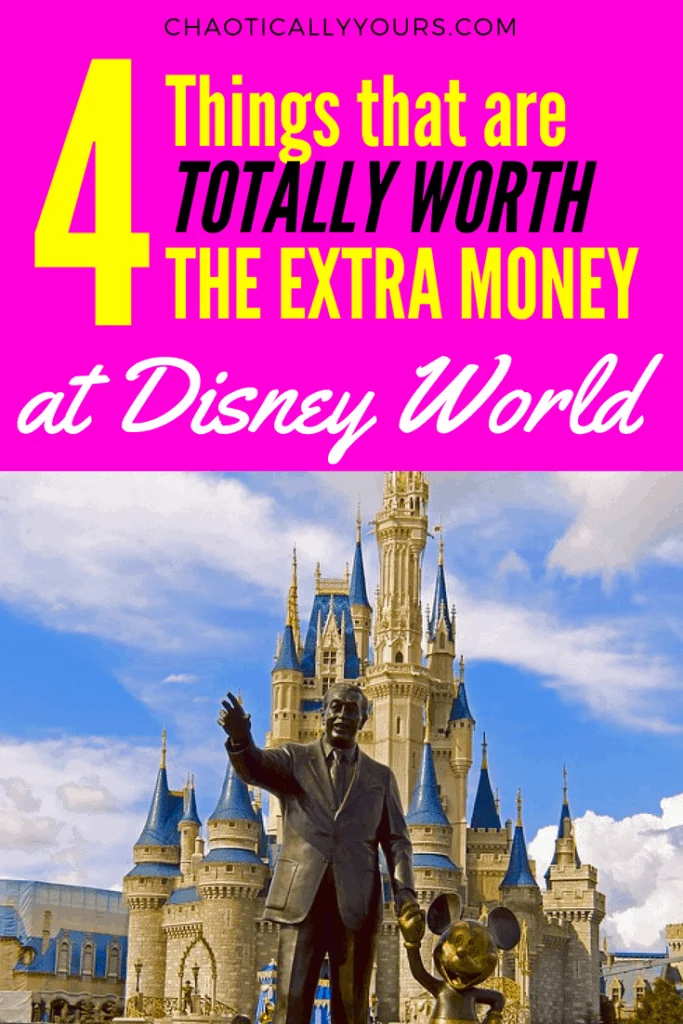 Four things totally worth the extra time and money at Disney World!