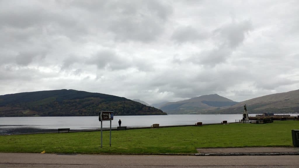 Loch Fyne in the beautiful town of Inveraray