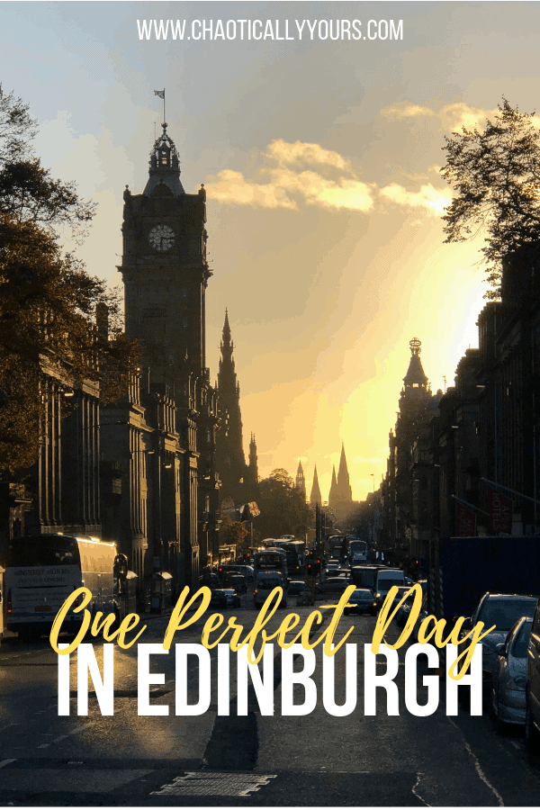 A one day itinerary for Edinburgh, Scotland