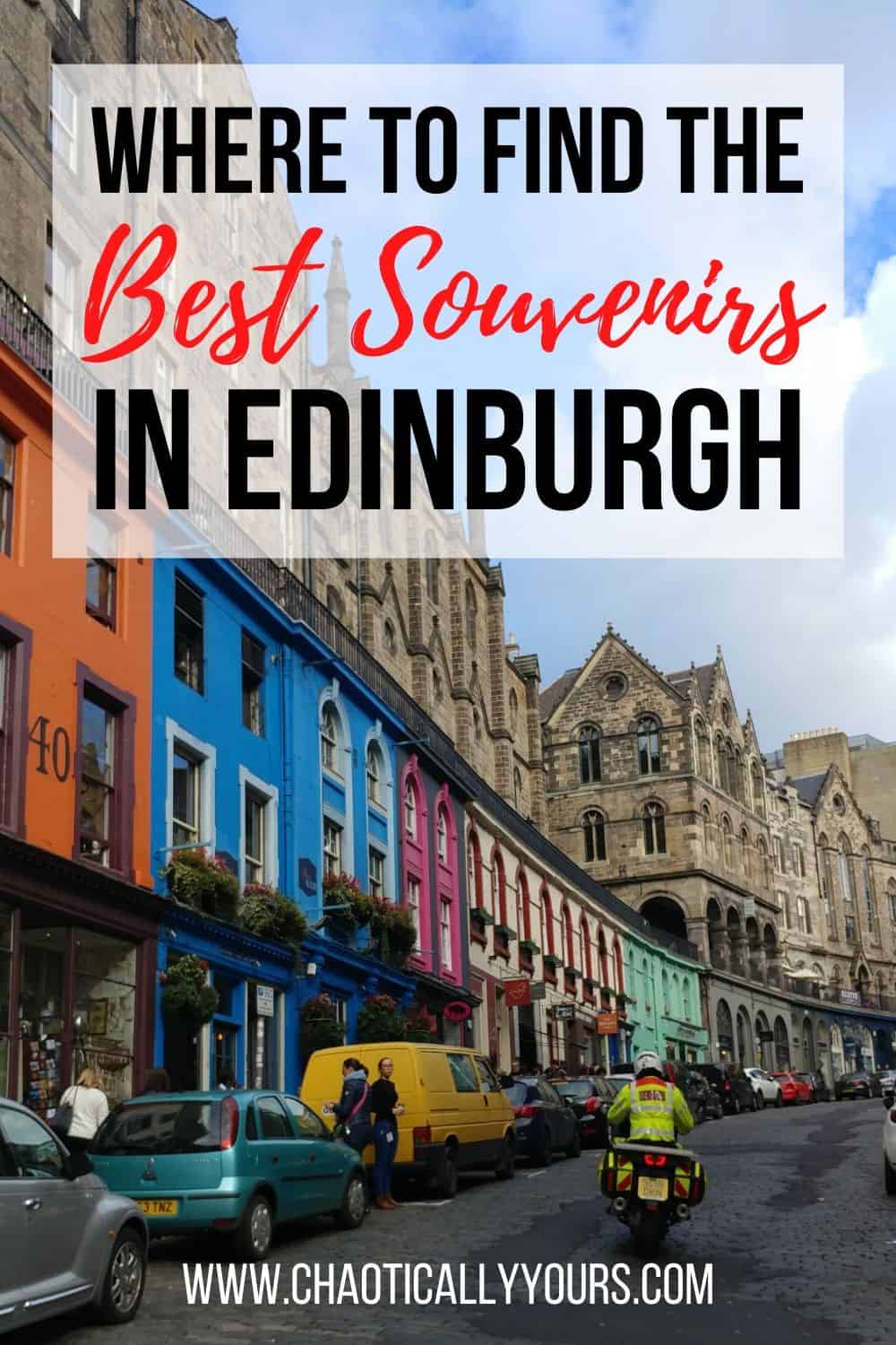Where you can find the best souvenirs in Edinburgh, Scotland