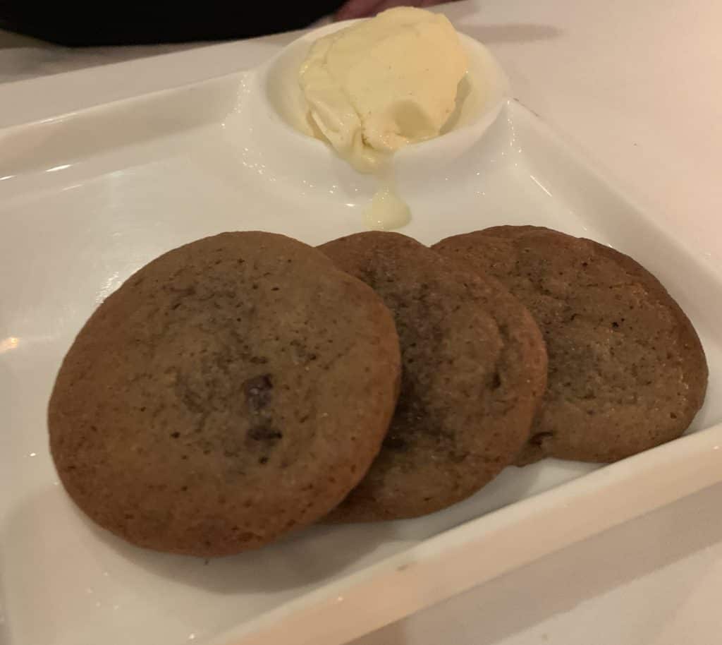 Cookies and cream dessert at the California Grill in the Contemporary Resort at Walt Disney World