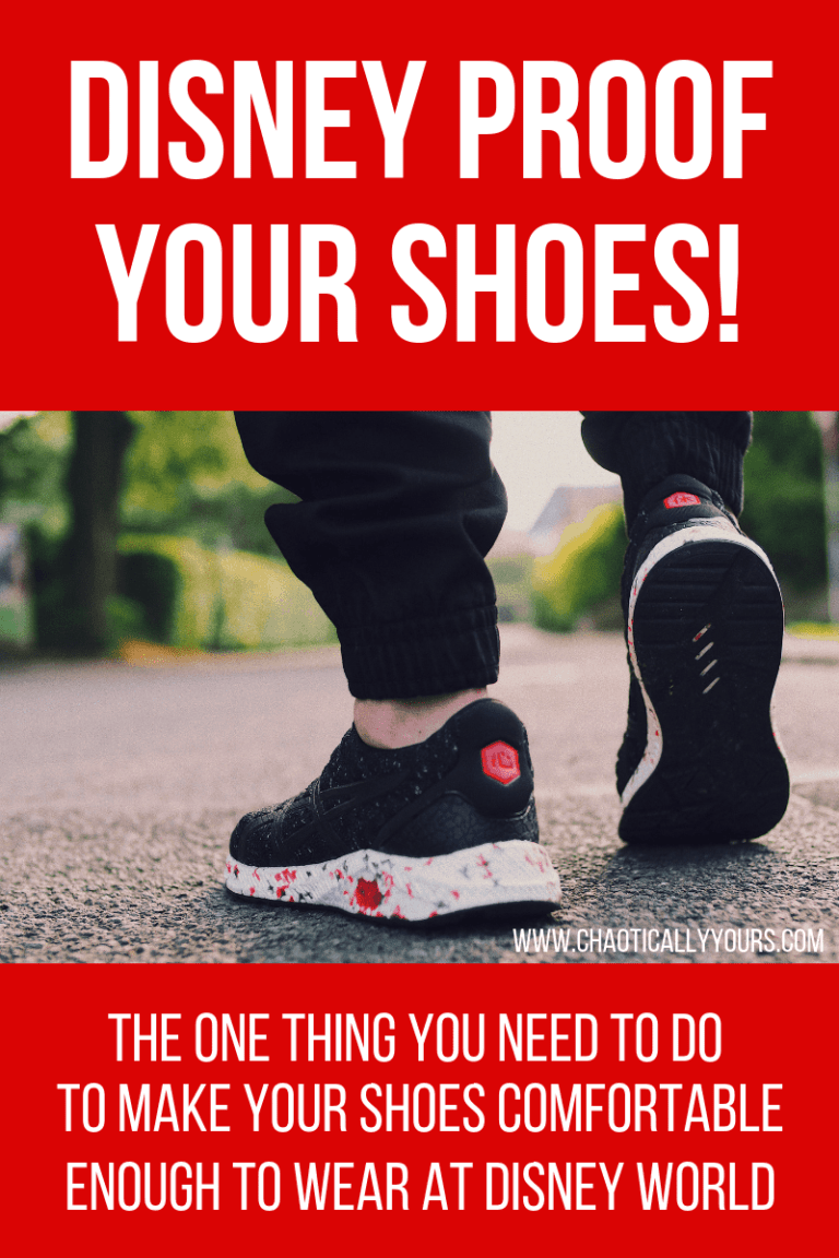 Make any pair of shoes comfortable enough to wear to Disney World!