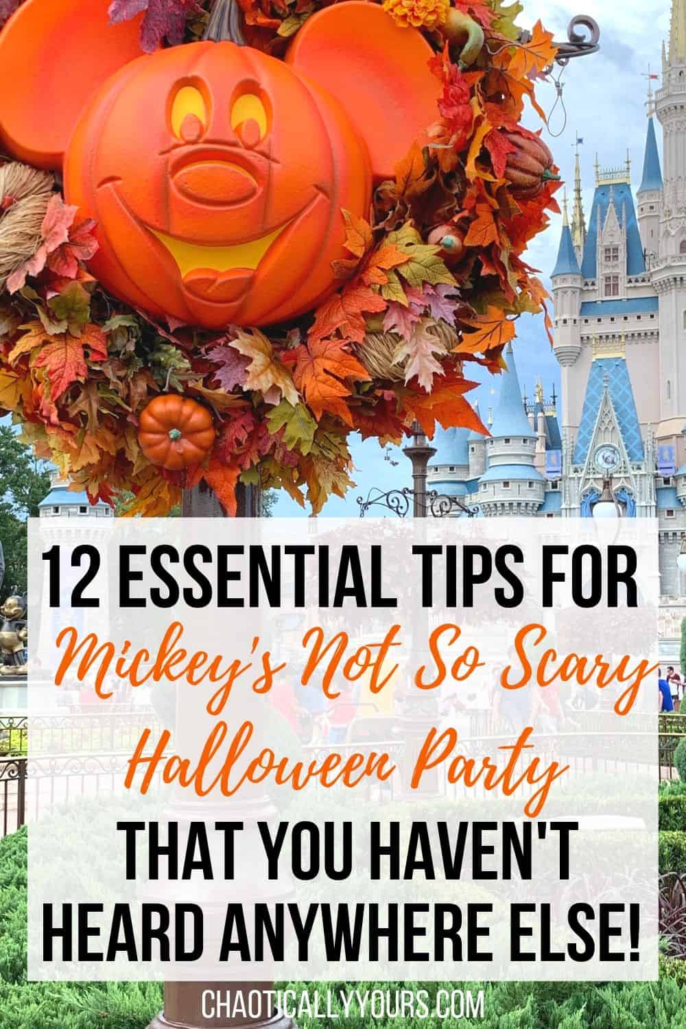 12 Essential Tips for Mickey's Not So Scary Halloween Party THat you Haven't heard anywhere else!