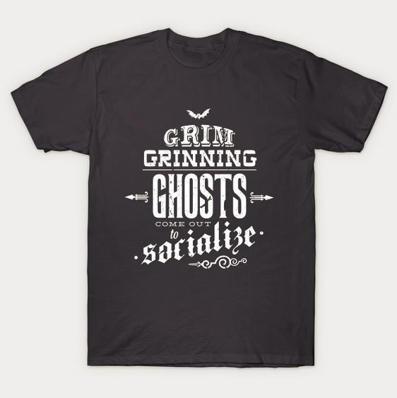 Grim Grinning Ghosts t-shirt