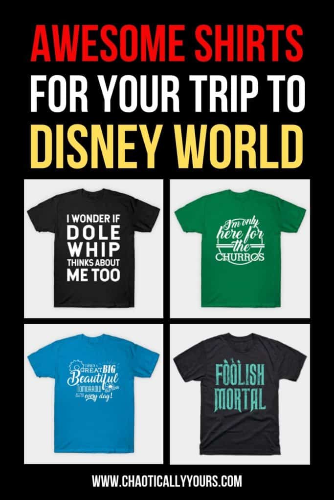 Awesome shirts for your next trip to Disney World