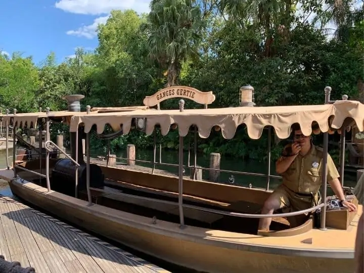 Jungle Cruise Boat