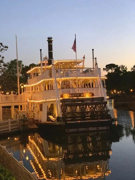 LIberty Square Riverboat at Magic Kingdom