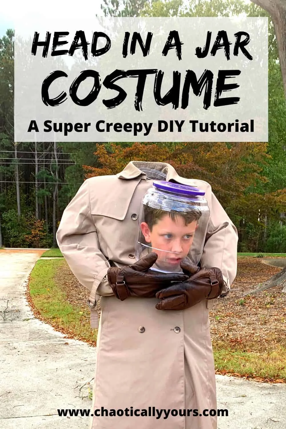 Head In A Jar Costume: A Super Creepy DIY Tutorial