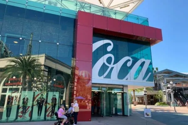 International Soft Drinks at the Coca Cola Store in Disney Springs