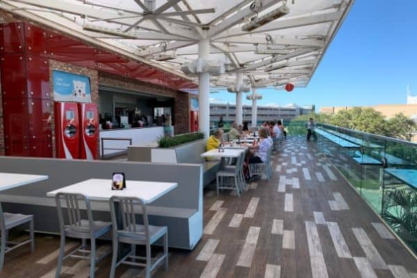 International Soft Drinks at the rooftop bar of the Coca-Cola Store in Disney Springs