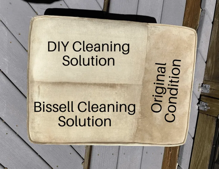 Diy Upholstery Cleaner Vs Bissell Cleaning Solution What Works Better Chaotically Yours