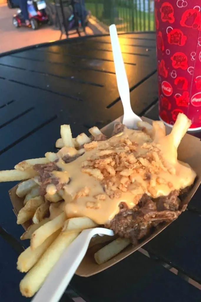 Braised Beef Poutine from Epcot at Walt Disney World