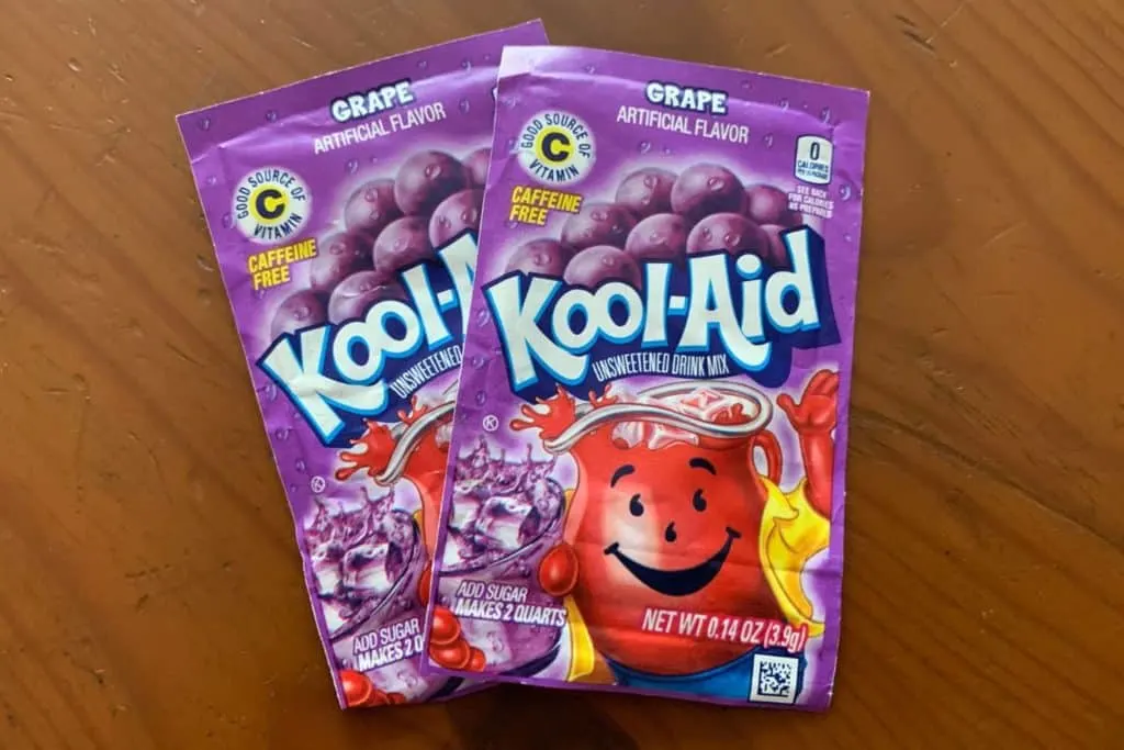 Purple Kool Aid Packets