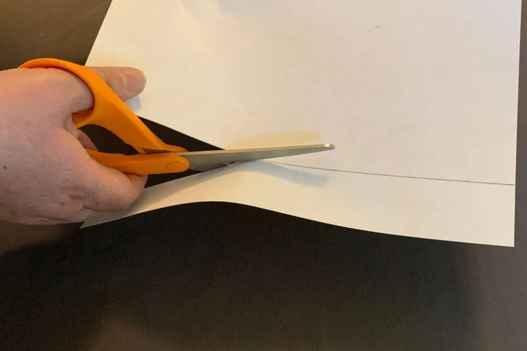 cutting strips for hexaflexagons