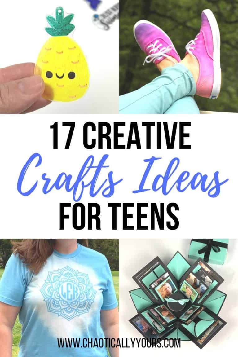 17 Fantastic Craft Ideas For Teens Chaotically Yours   Craft Ideas For Teen 768x1152 