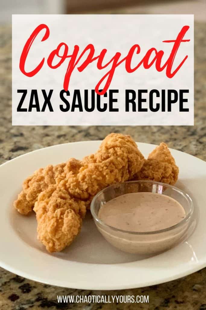 Copycat Zax Sauce Recipe Chaotically Yours