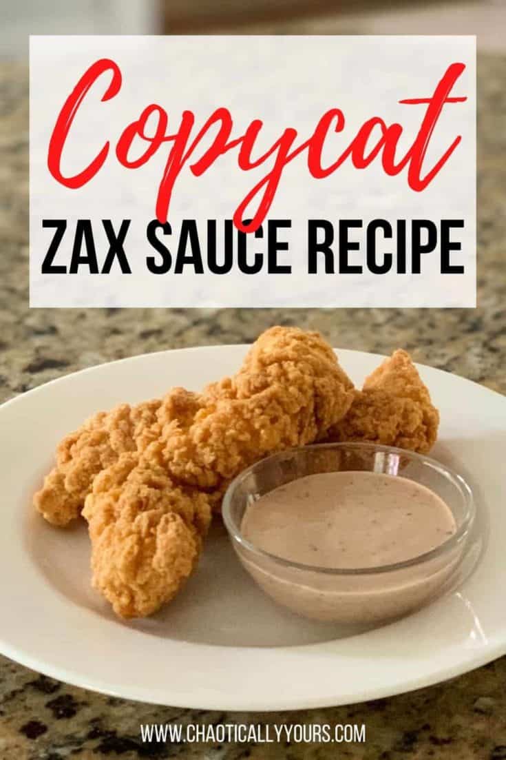 zax sauce recipe