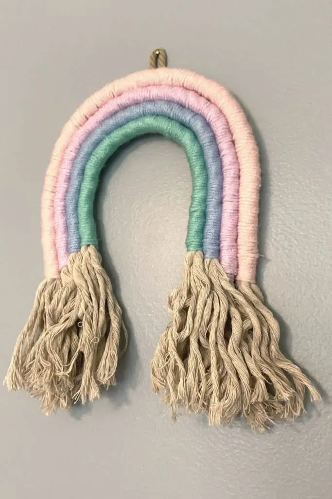 Rope Rainbow Finished Project