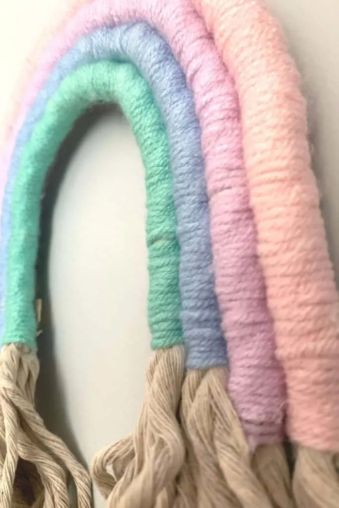Rope Rainbow close up