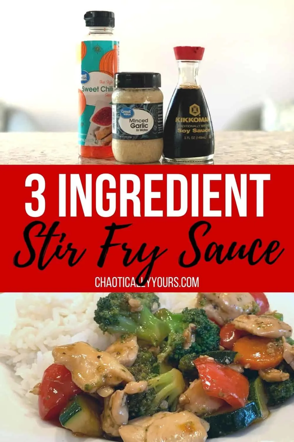 3 ingredient stir fry sauce pin image