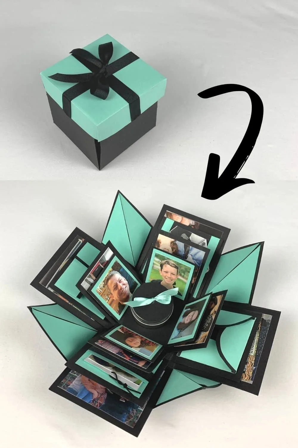 How to draw a gift box, Easy gift box draw, Creative drawing ideas, drawing, How to draw a gift box, Easy gift box draw