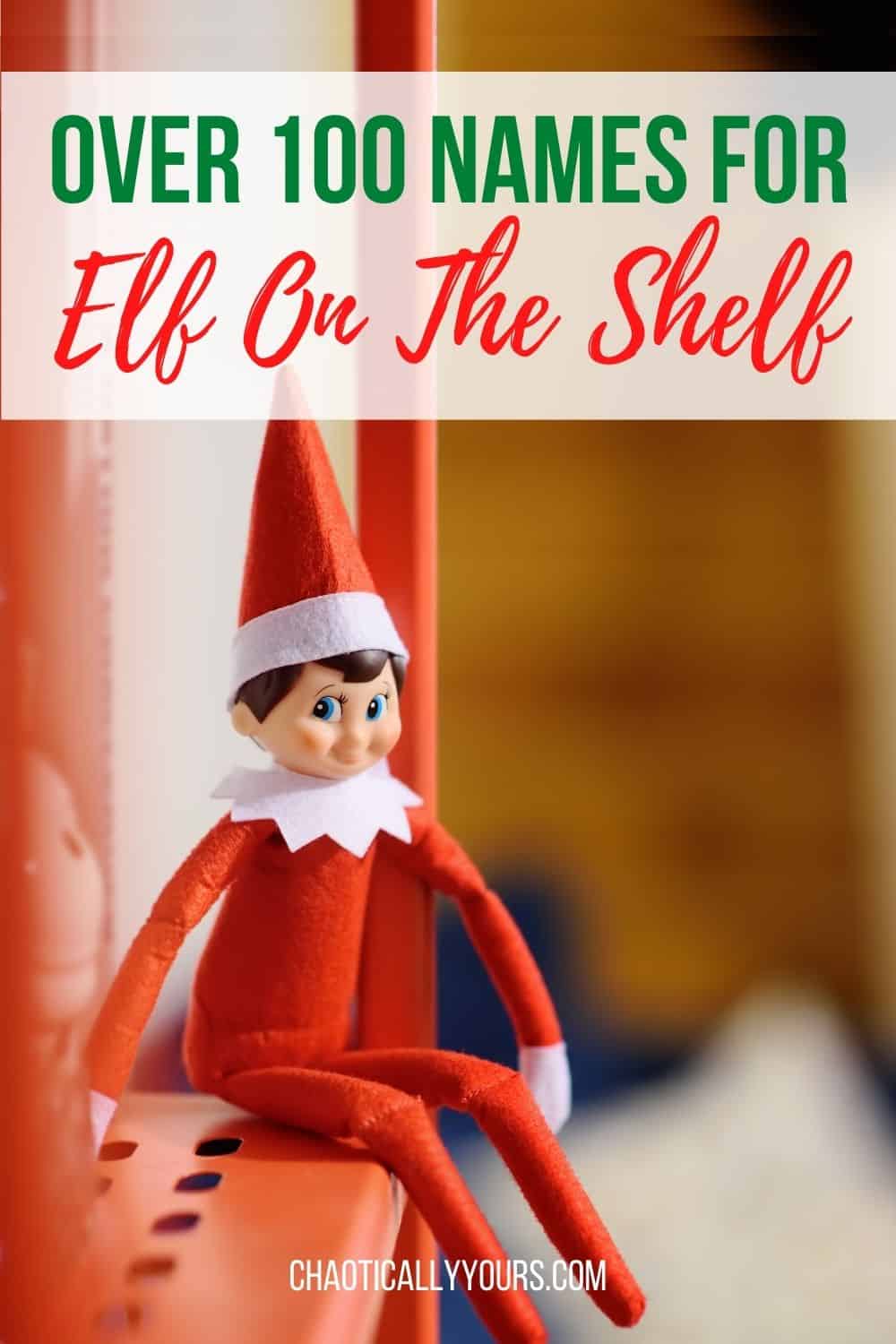 Names for Elf On The Shelf Pin Image