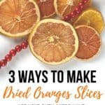 How to dry orange slices pin image