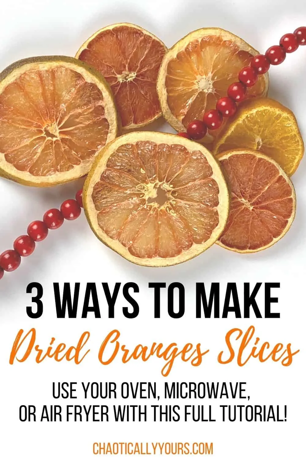 How to Make Dried Orange Slices - Frugal Mom Eh!