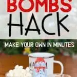 hot chocolate bombs hack pin image