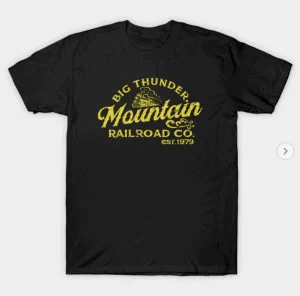big thunder mountain railroad t-shirt