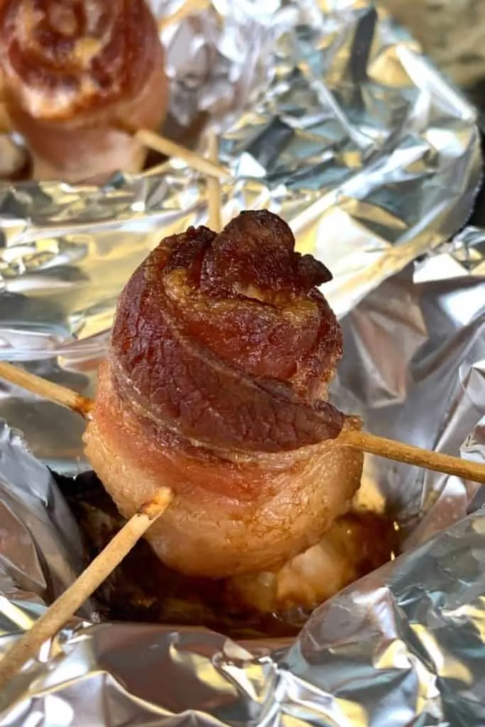 fully cooked bacon rose