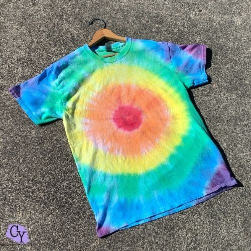 Tie Dye Bullseye How To Make The Classic Tie Dye Pattern