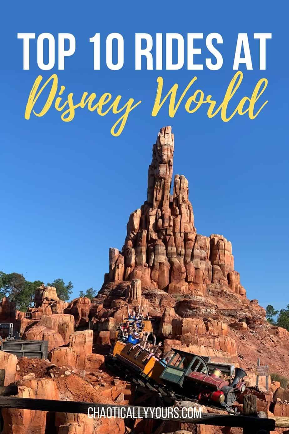 list of all the rides at disney world magic kingdom