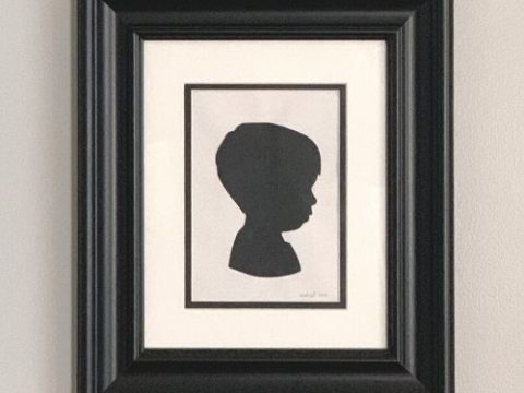 Classic Silhouette Portrait – A Family Print Shop