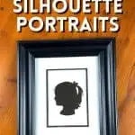 silhouette portraits pin image