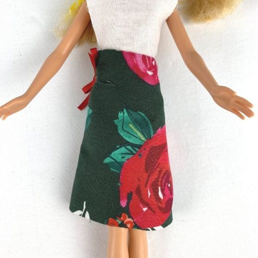 How To Make Doll Clothes No Sewing Required! { with 2 FREE Patterns