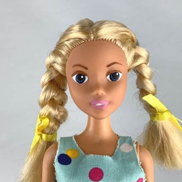 Doll Makeover How To Recycle Fashion Dolls Chaotically Yours