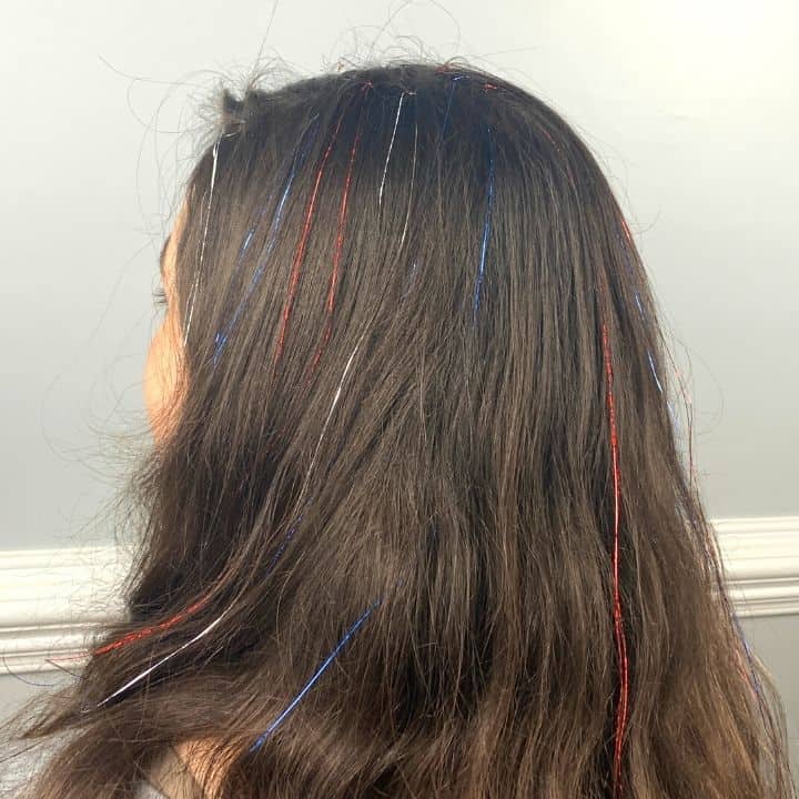 How To Add Hair Tinsel To Your Own Hair At Home — DIY Home